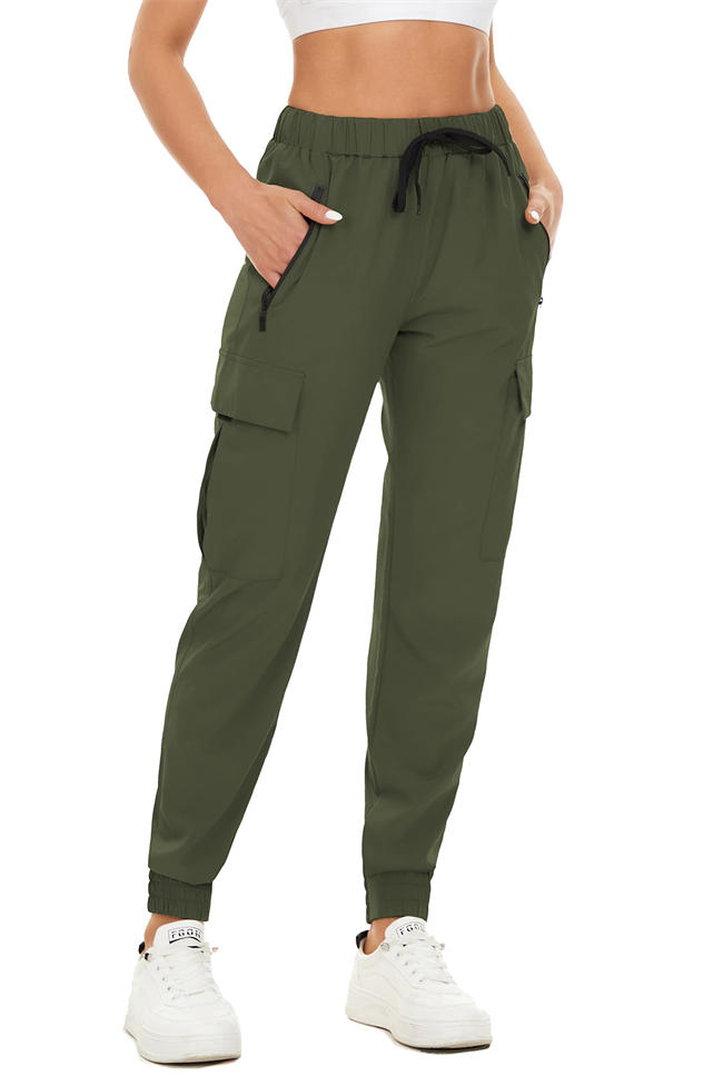 Women Jogger Lightweight Hiking Pants Water Resistent Athletic Quick Dry Climbing Clothes